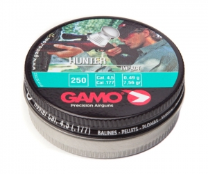 Gamo Hunter 0,49 г кал. 4,5 мм (250шт)
